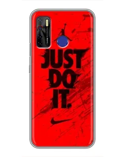 Чохол для TECNO Camon 15 Air з картинкою «Nike Just Do It»