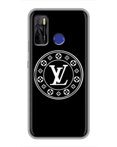 Чехол для TECNO Camon 15 Air с картинкой «LV — печать стиля»