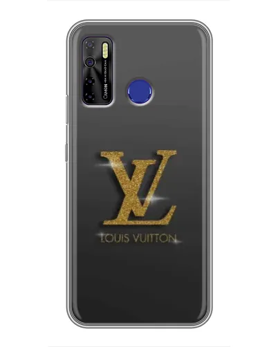 Чехол для TECNO Camon 15 Air с картинкой «Градиент Louis Vuitton»