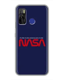 Чохол для TECNO Camon 15 Air з картинкою «NASA — глибокий космос»