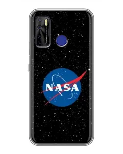 Чохол для TECNO Camon 15 Air з картинкою «NASA — зоряне небо»