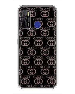Чохол для TECNO Camon 15 Air з картинкою «Класична монограма Gucci»