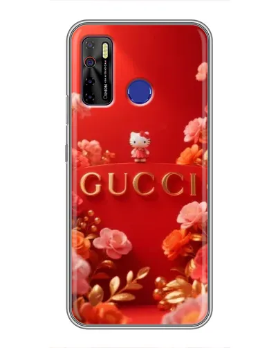 Чехол для TECNO Camon 15 Air с картинкой «Gucci — золотой сад»