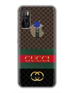 Чохол для TECNO Camon 15 Air з картинкою «Gucci — брендований десерт»