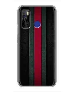 Чохол для TECNO Camon 15 Air з картинкою «Gucci — неонова лінія»