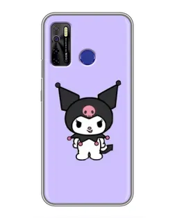 Чехол для TECNO Camon 15 Air с картинкой «Kuromi — нежный фиолетовый» Чехол для TECNO Camon 15 Air с картинкой «Kuromi — нежный фиолетовый»