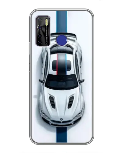 Чехол для TECNO Camon 15 Air с картинкой «Вид сверху — BMW M»