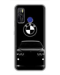 Чохол для TECNO Camon 15 Air з картинкою «BMW — погляд з темряви»