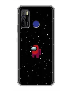 Чехол для TECNO Camon 15 Air с картинкой «Красный Among Us» Чехол для TECNO Camon 15 Air с картинкой «Красный Among Us»