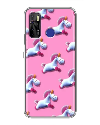 Чехол для TECNO Camon 15 Air с картинкой «Единороги на розовом» Чехол для TECNO Camon 15 Air с картинкой «Единороги на розовом»