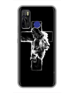 Чехол для TECNO Camon 15 Air с картинкой «Сияющий крест Jesus» Чехол для TECNO Camon 15 Air с картинкой «Сияющий крест Jesus»