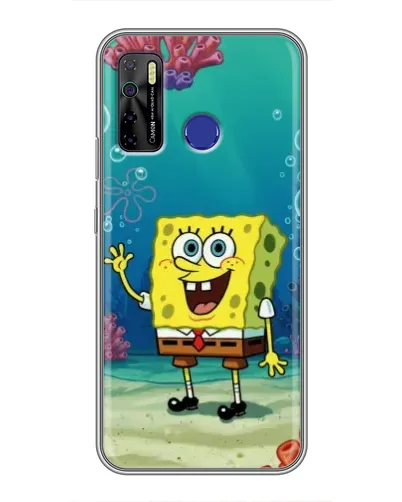Чехол для TECNO Camon 15 Air с картинкой «Подводный привет» Чехол для TECNO Camon 15 Air с картинкой «Подводный привет»