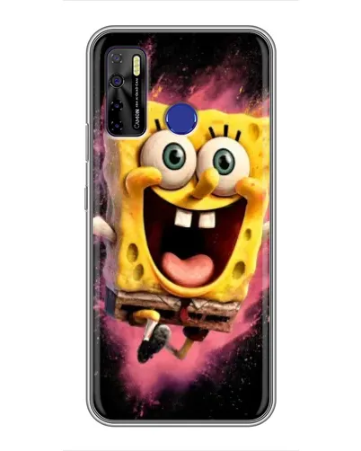 Чехол для TECNO Camon 15 Air с картинкой «Взрывной Спанч Боб» Чехол для TECNO Camon 15 Air с картинкой «Взрывной Спанч Боб»