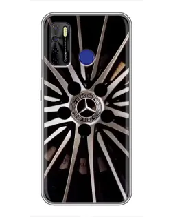Чехол для TECNO Camon 15 Air с картинкой «Диск Mercedes»