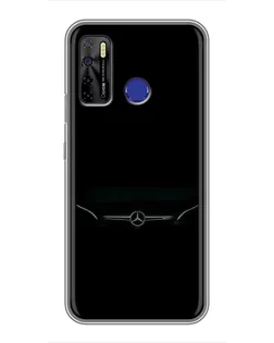 Чехол для TECNO Camon 15 Air с картинкой «Mercedes Stealth Look»