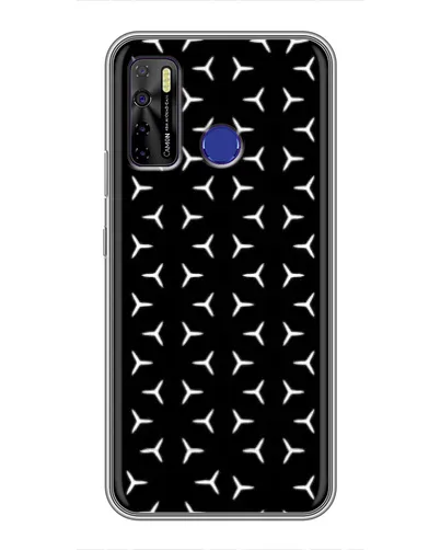 Чехол для TECNO Camon 15 Air с картинкой «Mercedes паттерн звезд» Чехол для TECNO Camon 15 Air с картинкой «Mercedes паттерн звезд»