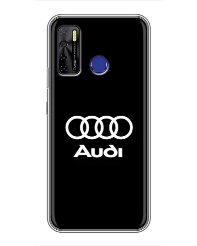 Чехол для TECNO Camon 15 Air с картинкой «Классическое лого Audi» Чехол для TECNO Camon 15 Air с картинкой «Классическое лого Audi»