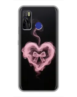 Чохол для TECNO Camon 15 Air з картинкою «Димчасте серце»