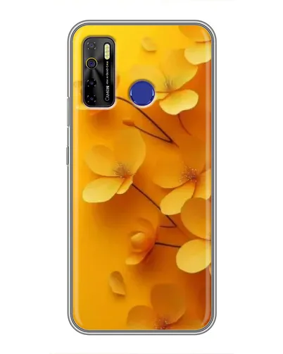 Чехол для TECNO Camon 15 Air с картинкой «Золотые лепестки» Чехол для TECNO Camon 15 Air с картинкой «Золотые лепестки»