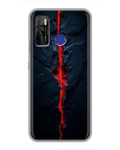 Чехол для TECNO Camon 15 Air с картинкой «Kрасная лавовая трещина» Чехол для TECNO Camon 15 Air с картинкой «Kрасная лавовая трещина»