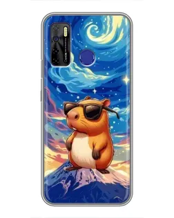 Чохол для TECNO Camon 15 Air з картинкою «Капібара Ван Гога»
