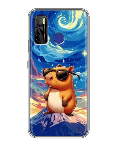Чехол для TECNO Camon 15 Air с картинкой «Капибара Ван Гога» Чехол для TECNO Camon 15 Air с картинкой «Капибара Ван Гога»