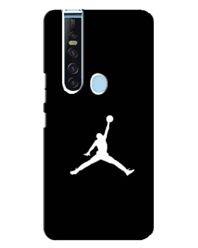 Чехол для TECNO Camon 15 Pro с картинкой «Jordan Silhouette»