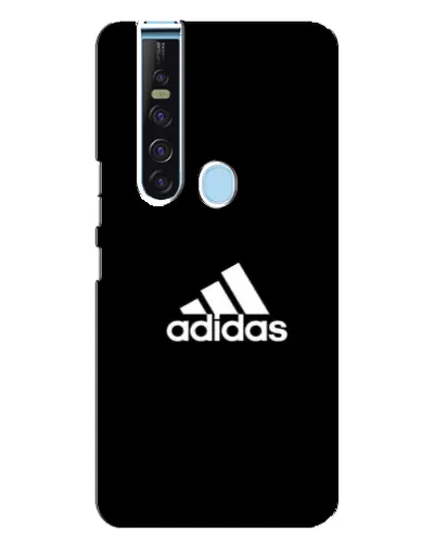 Чехол для TECNO Camon 15 Pro с картинкой «Черная классика Adidas»