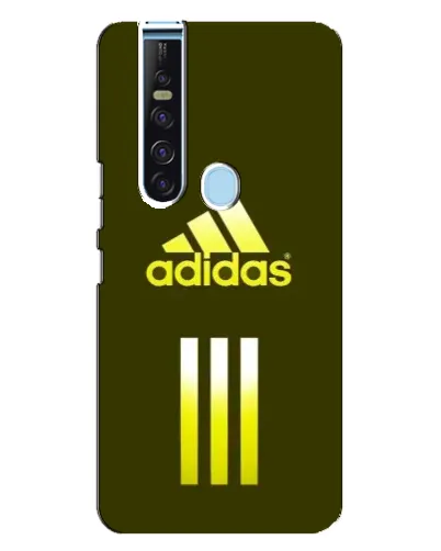 Чехол для TECNO Camon 15 Pro с картинкой «Оливковый градиент Adidas»