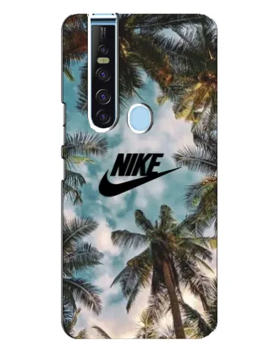 Чехол для TECNO Camon 15 Pro с картинкой «Тропический принт Nike» Чехол для TECNO Camon 15 Pro с картинкой «Тропический принт Nike»