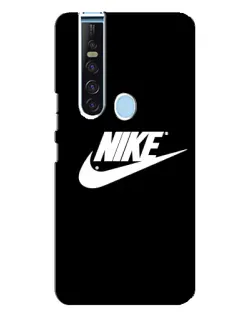 Чехол для TECNO Camon 15 Pro с картинкой «Мазки краски Nike»