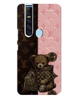 Чохол для TECNO Camon 15 Pro з картинкою «Ведмедик у стилі LV» Чохол для TECNO Camon 15 Pro з картинкою «Ведмедик у стилі LV»