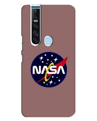 Чехол для TECNO Camon 15 Pro с картинкой «NASA — ретро космос»