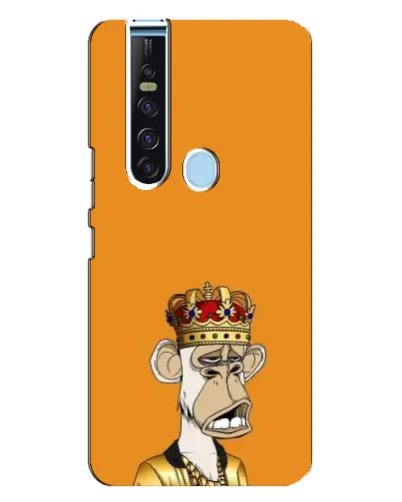 Чохол для TECNO Camon 15 Pro з картинкою «Золота мавпа Bored Ape»