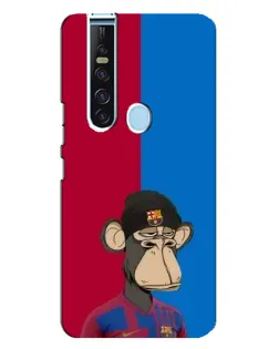 Чохол для TECNO Camon 15 Pro з картинкою «Bored Ape — фанат Барси»