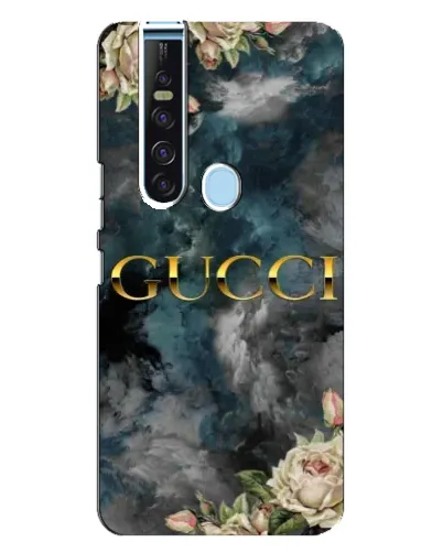 Чехол для TECNO Camon 15 Pro с картинкой «Абстрактные цветы Gucci» Чехол для TECNO Camon 15 Pro с картинкой «Абстрактные цветы Gucci»