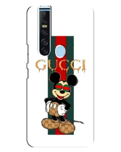 Чехол для TECNO Camon 15 Pro с картинкой «Микки Маус Gucci — полосы» Чехол для TECNO Camon 15 Pro с картинкой «Микки Маус Gucci — полосы»
