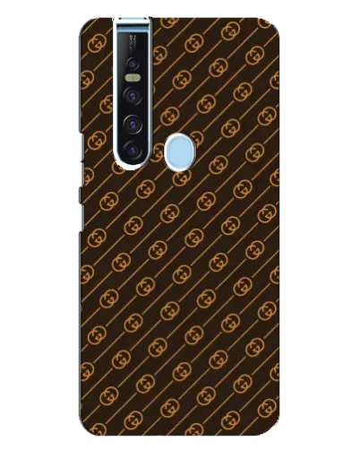 Чехол для TECNO Camon 15 Pro с картинкой «Gucci — золотые диагонали» Чехол для TECNO Camon 15 Pro с картинкой «Gucci — золотые диагонали»