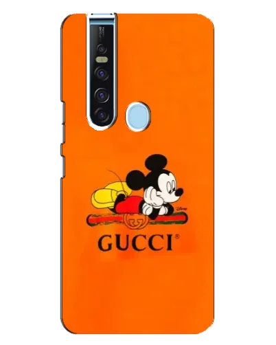 Чехол для TECNO Camon 15 Pro с картинкой «Микки Маус Gucci — оранж» Чехол для TECNO Camon 15 Pro с картинкой «Микки Маус Gucci — оранж»