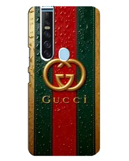 Чехол для TECNO Camon 15 Pro с картинкой «Gucci — фирменная полоса и золото» Чехол для TECNO Camon 15 Pro с картинкой «Gucci — фирменная полоса и золото»