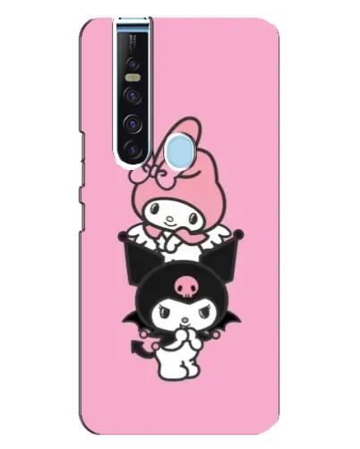 Чехол для TECNO Camon 15 Pro с картинкой «My Melody и Kuromi»