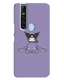 Чехол для TECNO Camon 15 Pro с картинкой «Kuromi на лиловом фоне» Чехол для TECNO Camon 15 Pro с картинкой «Kuromi на лиловом фоне»