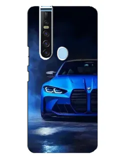 Чехол для TECNO Camon 15 Pro с картинкой «Голубая BMW M4» Чехол для TECNO Camon 15 Pro с картинкой «Голубая BMW M4»