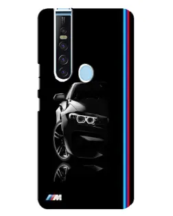 Чехол для TECNO Camon 15 Pro с картинкой «Силуэт BMW в темноте» Чехол для TECNO Camon 15 Pro с картинкой «Силуэт BMW в темноте»