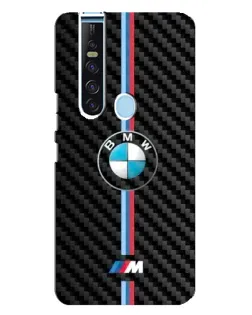 Чехол для TECNO Camon 15 Pro с картинкой «Эмблема BMW и карбон» Чехол для TECNO Camon 15 Pro с картинкой «Эмблема BMW и карбон»