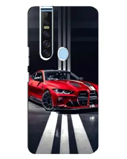 Чехол для TECNO Camon 15 Pro с картинкой «Красная BMW на дороге» Чехол для TECNO Camon 15 Pro с картинкой «Красная BMW на дороге»