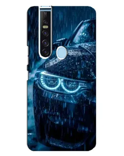 Чехол для TECNO Camon 15 Pro с картинкой «BMW под дождем» Чехол для TECNO Camon 15 Pro с картинкой «BMW под дождем»