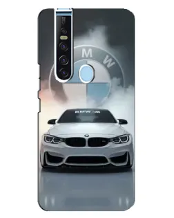 Чехол для TECNO Camon 15 Pro с картинкой «BMW в белом дыму» Чехол для TECNO Camon 15 Pro с картинкой «BMW в белом дыму»