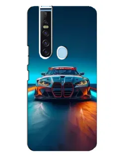 Чехол для TECNO Camon 15 Pro с картинкой «BMW — огни неона» Чехол для TECNO Camon 15 Pro с картинкой «BMW — огни неона»