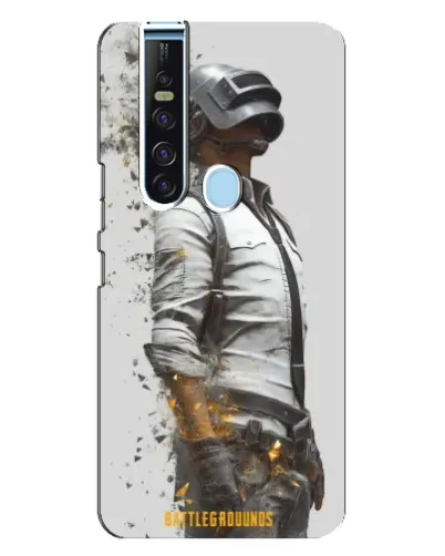 Чохол для TECNO Camon 15 Pro з картинкою «PUBG — боєць у пилу» Чохол для TECNO Camon 15 Pro з картинкою «PUBG — боєць у пилу»
